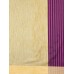 Pavechas Magenta Striped Banarasi Poly Silk and Cotton Traditional Saree